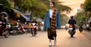 សំពត់ខ្មែរ Streetwear vs Oversize៖ ម៉ូដយុវជនភ្នំពេញ ២០២៦