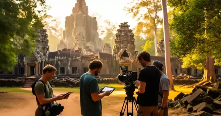 ក្រសួងទេសចរណ៍គាំទ្រការផលិតវីដេអូ AI ផ្សព្វផ្សាយអង្គរ និងវប្បធម៌ខ្មែរ