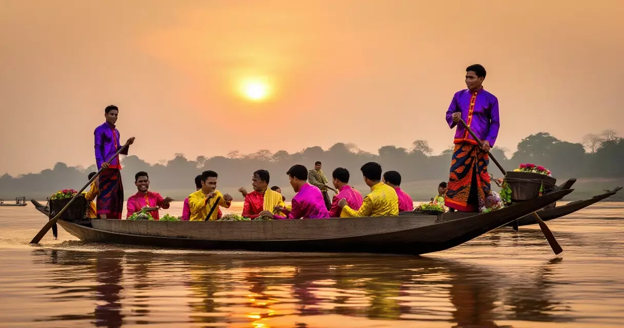 ពិធីប្រណាំងទូកខ្មែរ បុណ្យអុំទូក នៅភ្នំពេញ