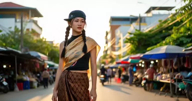 កញ្ញា រ៉ាដា នឹងកំពុងក្លាយជាម៉ូដស្ទីល Khmer Gen Z នៅ TikTok ដូចម្តេច